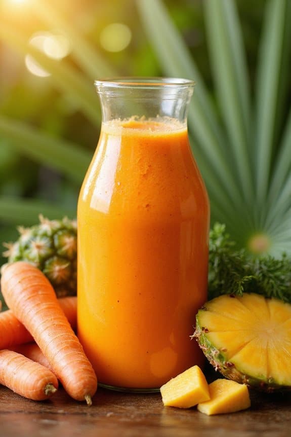 nährstoffreiche orange smoothie vorteile