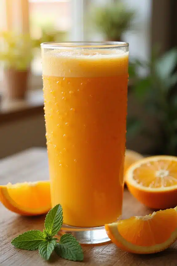 nährstoffreiche Orange-Smoothie-Vorteile
