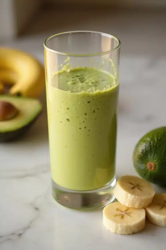 nährstoffreiche Smoothie-Zutaten kombiniert
