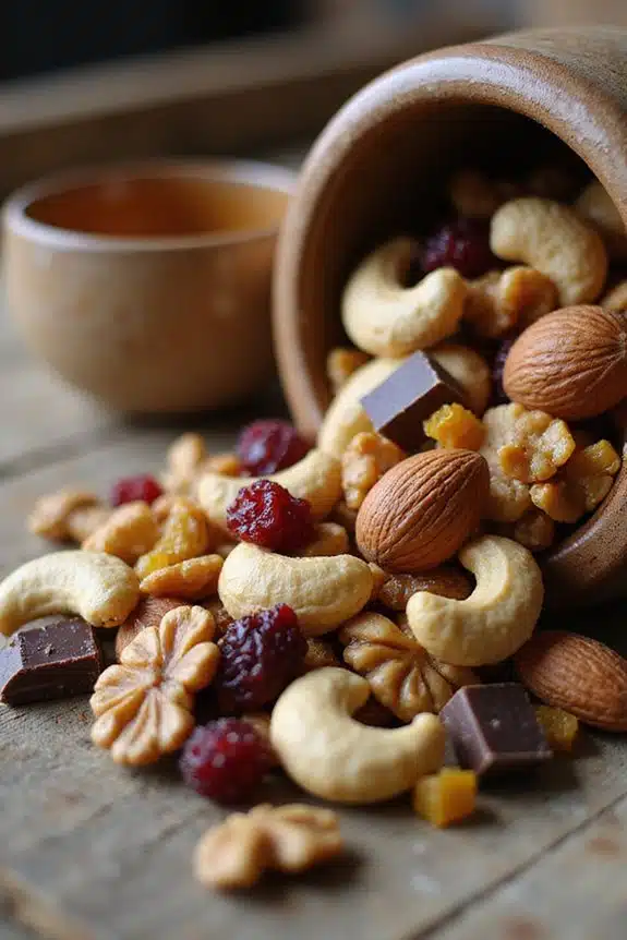 nahrhafte Snack-Mix-Optionen