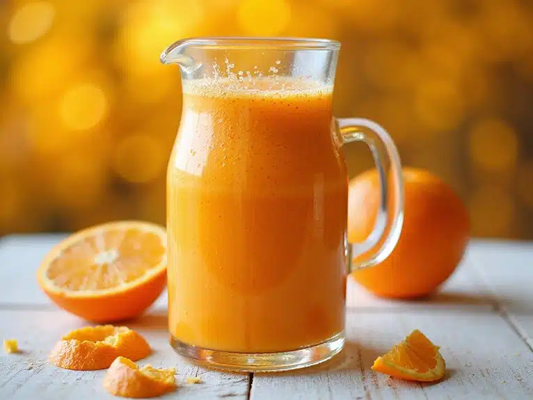 Rezept für Orangen-Smoothie Anleitung
