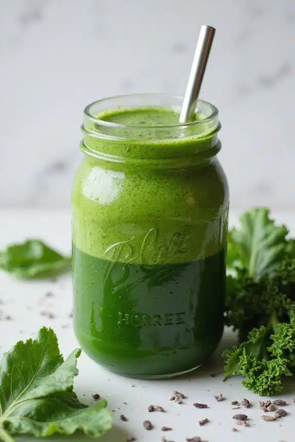 perfektes grünes Smoothie-Rezept
