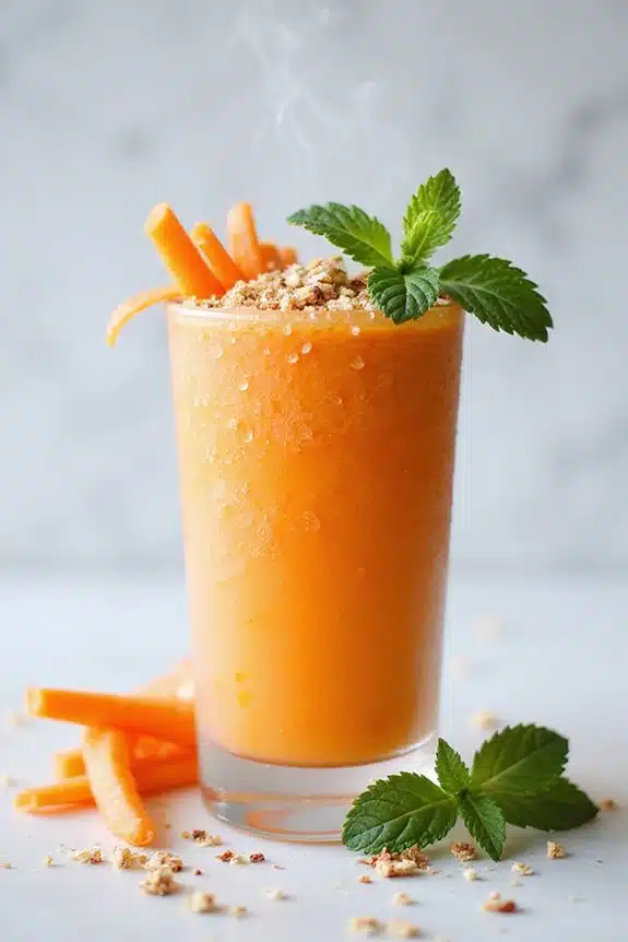 perfekt gekühlter tropischer Smoothie