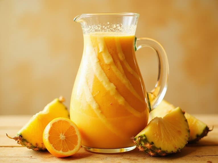 Ananas-Orangen-Smoothie Rezept