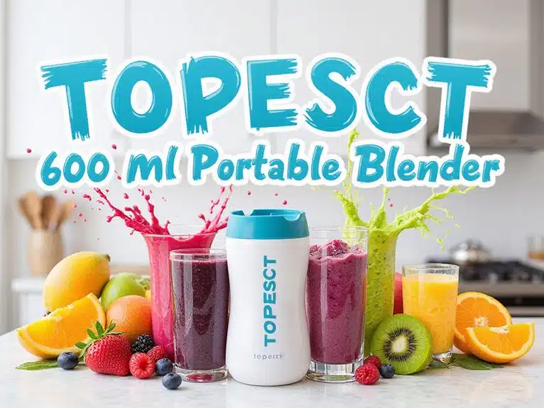 tragbarer 600ml Mixer Test