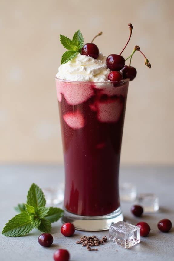 Die Präsentation verbessert das Smoothie-Erlebnis
