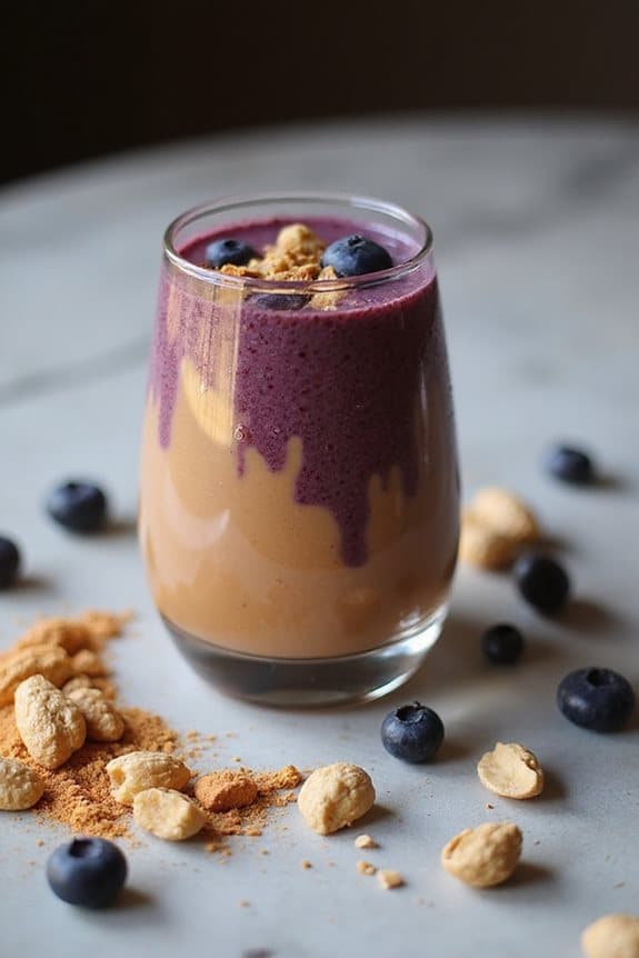 proteinreicher Smoothie für die Regeneration
