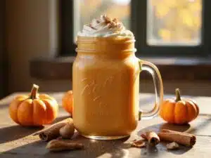 Kürbiskuchen-Smoothie-Rezept