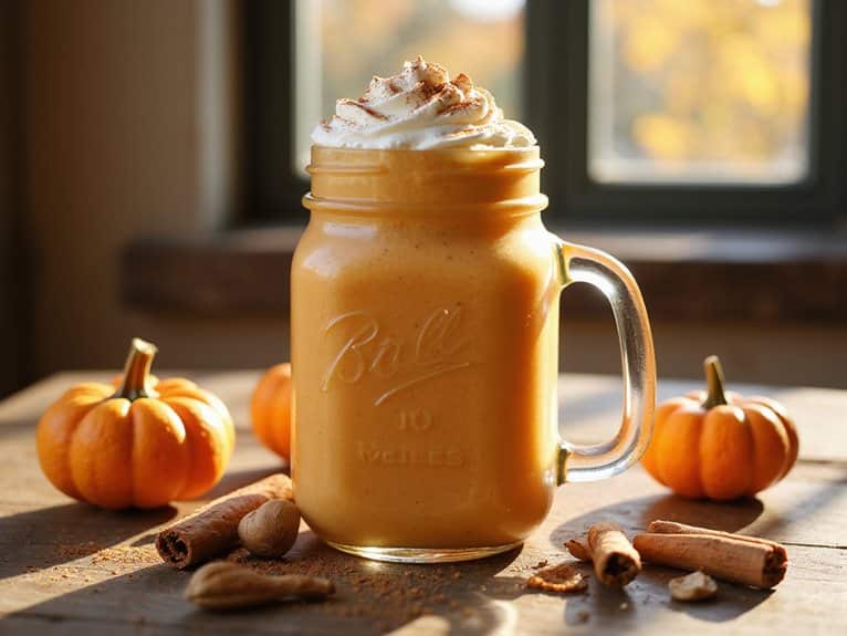Kürbiskuchen-Smoothie-Rezept