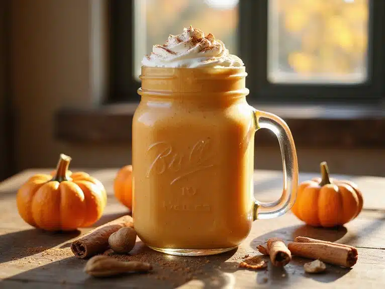 Kürbiskuchen-Smoothie-Rezept