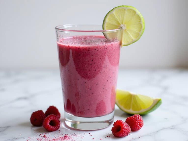 Himbeer-Limetten-Smoothie - Smoothie Mom&amp;#39;s Rezepte für leckere und ...