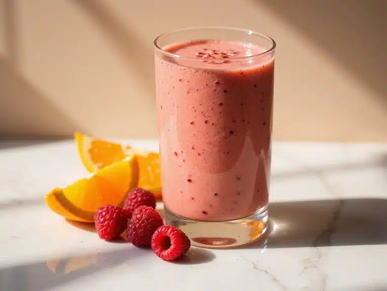 Himbeer-Orangen-Smoothie Rezept