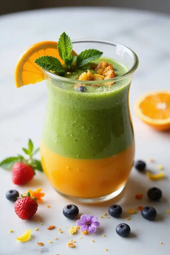 erfrischende Smoothie-Präsentationsideen