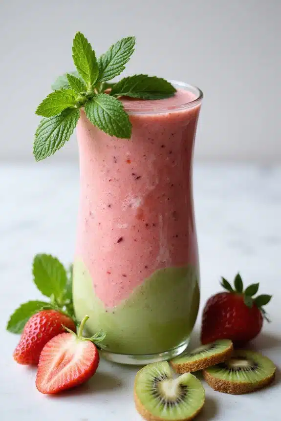 erfrischender Sommer-Smoothie-Genuss