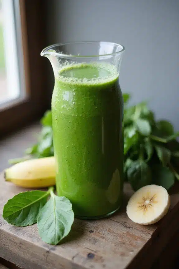 einfaches grünes Smoothie-Rezept