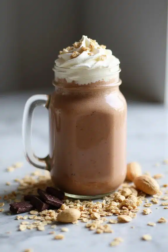 Smoothie-Anpassung und Toppings