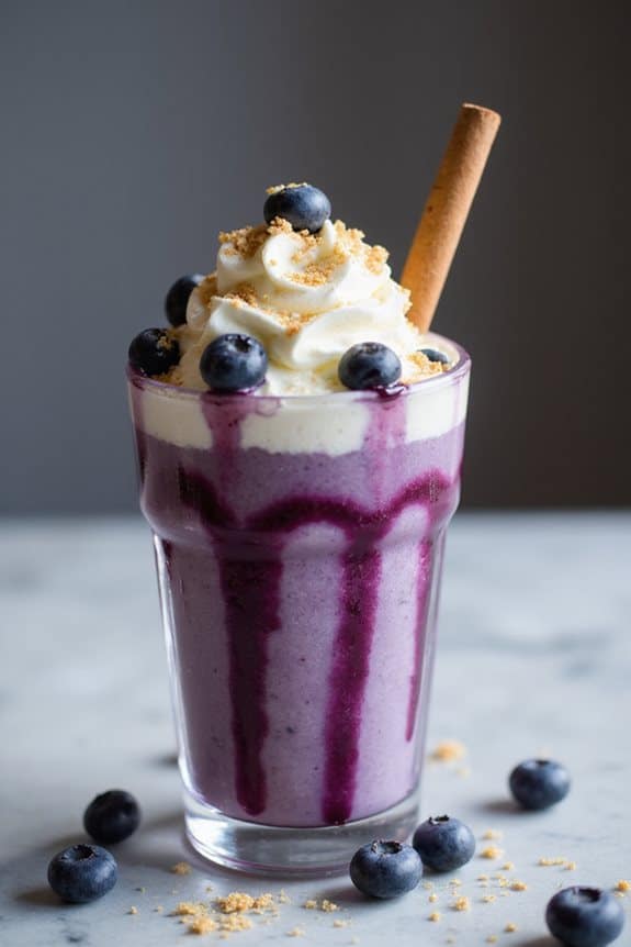 Smoothie-Garnierung Präsentationsideen