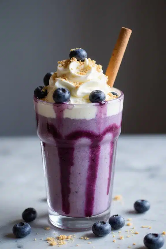 Smoothie-Garnierung Präsentationsideen