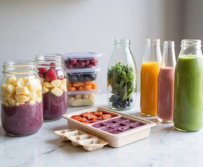 Smoothie-Meal-Prep-Strategien
