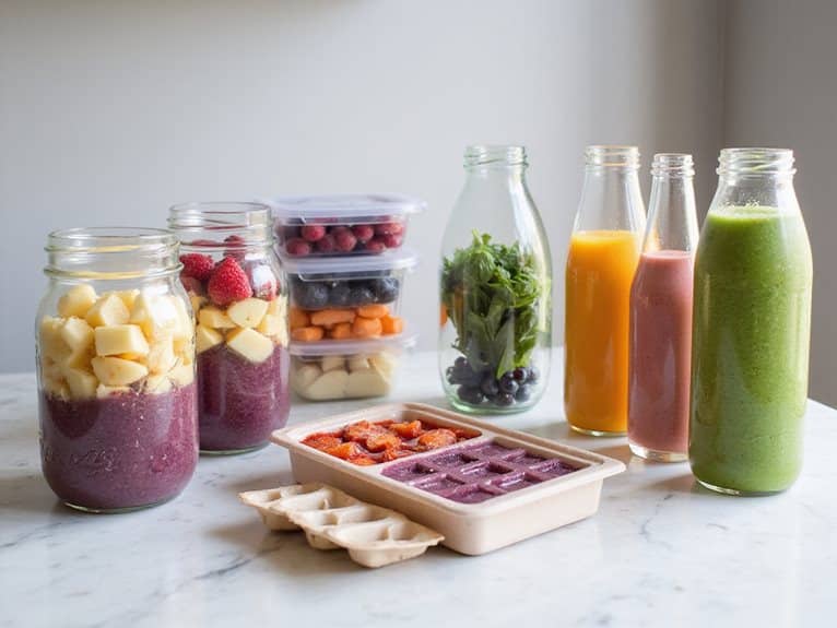 Smoothie-Meal-Prep-Strategien