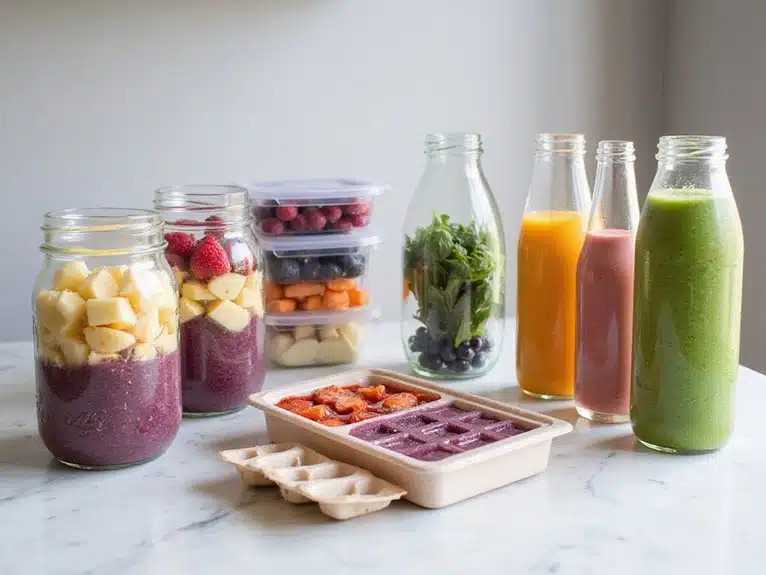 Meal Prep mit Smoothies – 5 clevere Methoden 9 Smoothie-Meal-Prep-Strategien