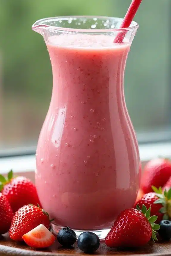 Smoothie-Rhythmus und Harmonie