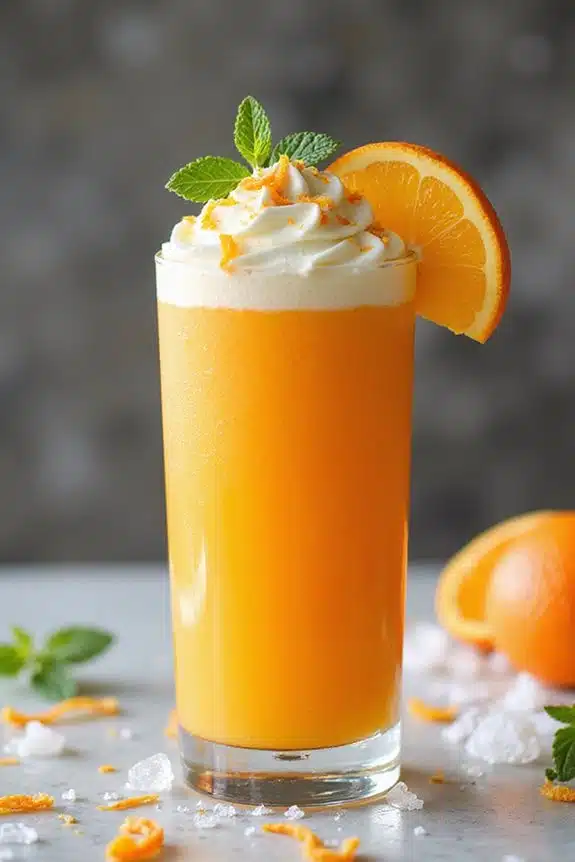 Smoothie-Servier-Präsentationsideen