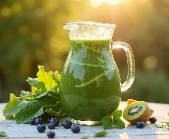Frühling in einem Smoothie