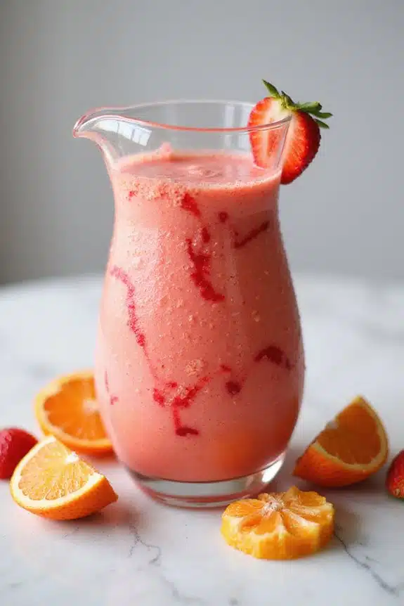 Erdbeer-Orangen-Mix Kreation