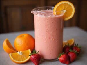 Erdbeer-Orangen-Smoothie Rezept