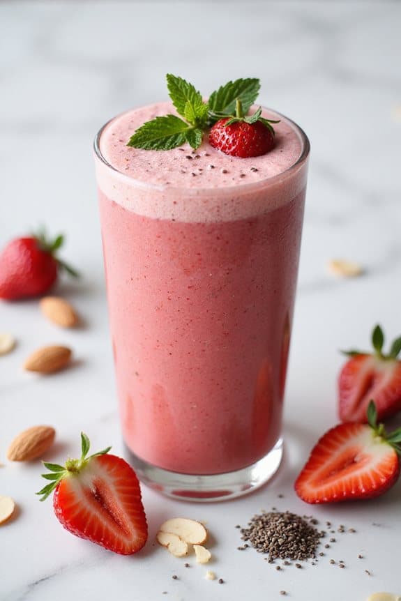 Erdbeer-Smoothie Gesundheitsvorteile