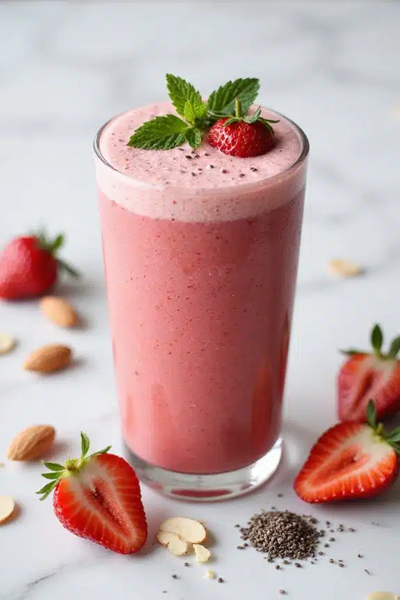 Erdbeer-Smoothie Gesundheitsvorteile