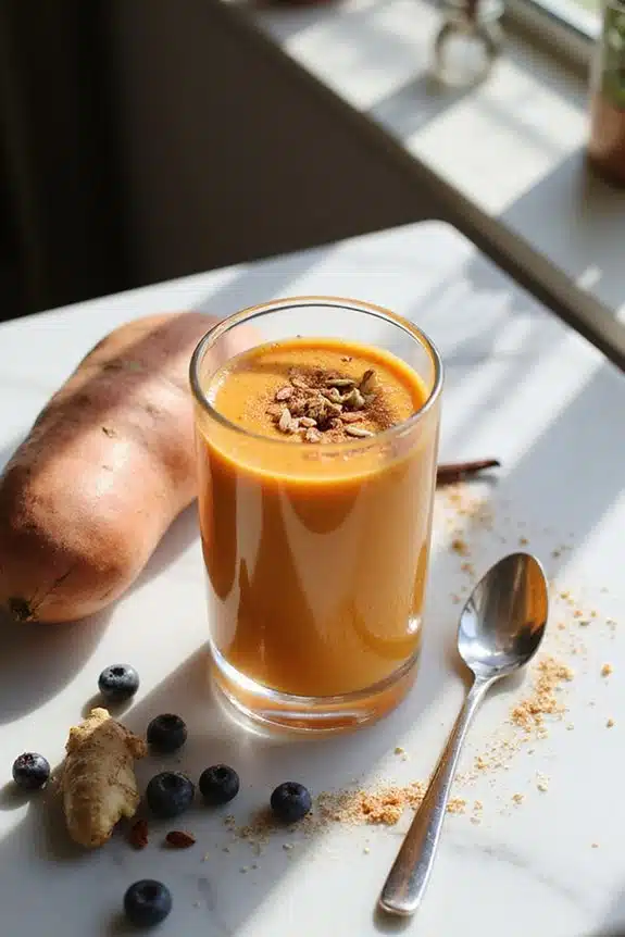 Süßkartoffel-Smoothie Präsentationstipps