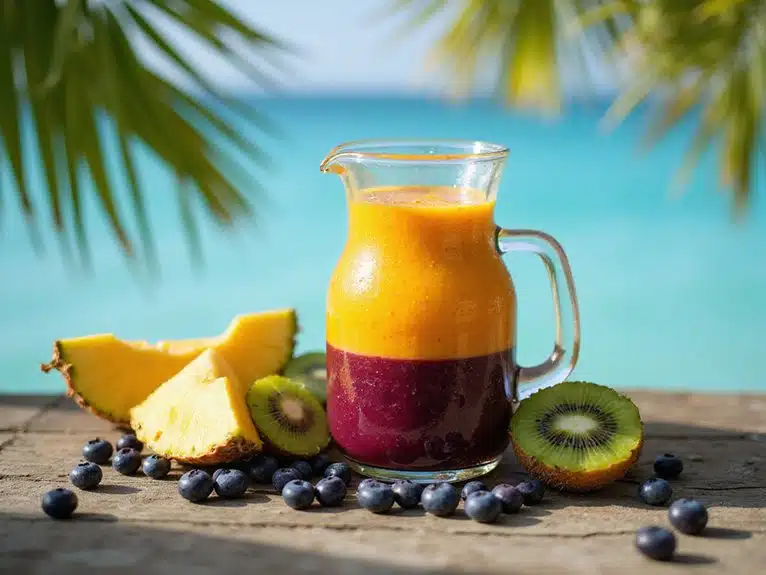 tropischer Frucht-Mix-Drink