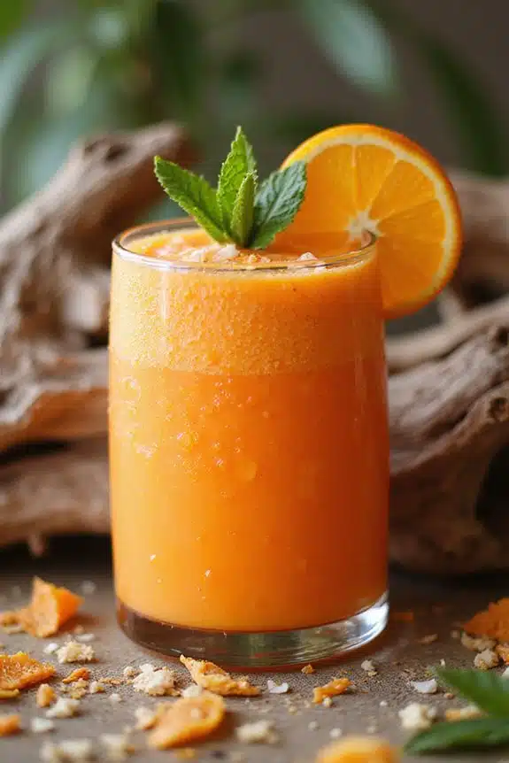 tropisches orangen colada rezept
