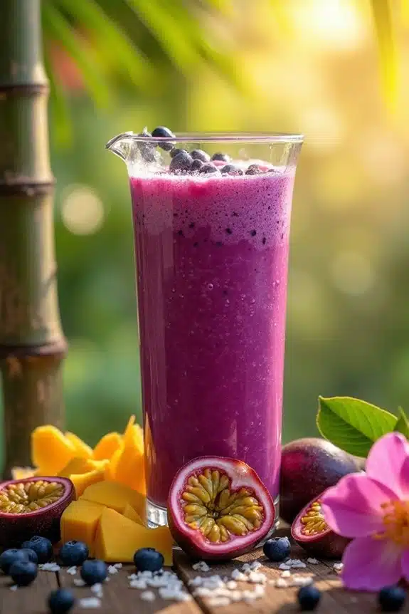 Rezept für tropische Paradies-Mischung