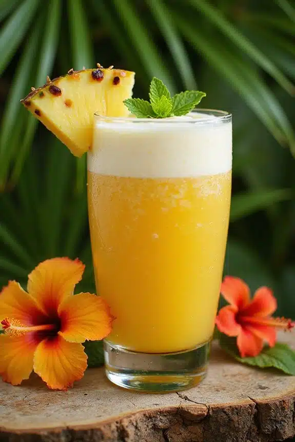 tropischer Ananas-Smoothie Vorteile