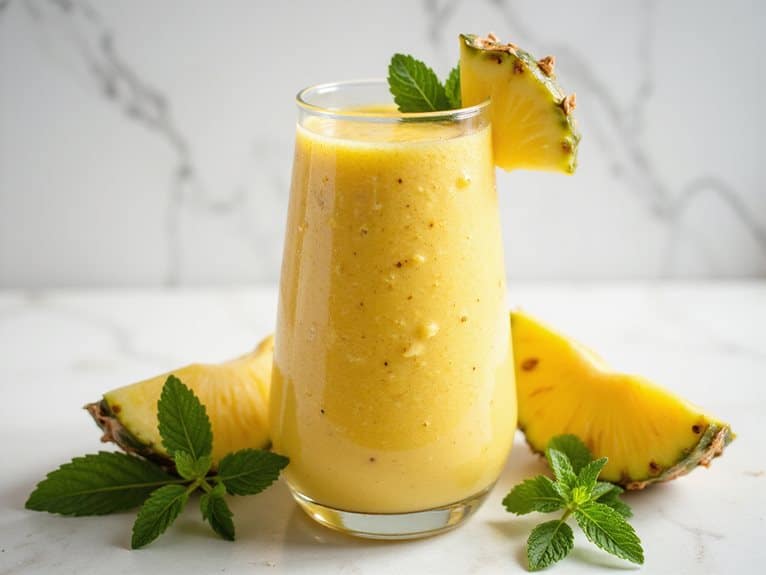 tropisches Ananas-Smoothie-Rezept