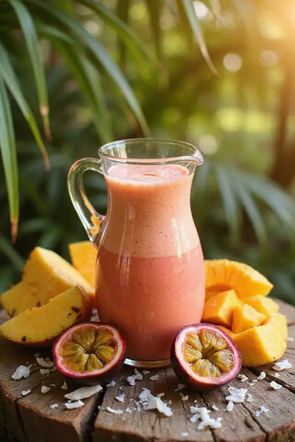Geheimnisse für die Zubereitung tropischer Smoothies