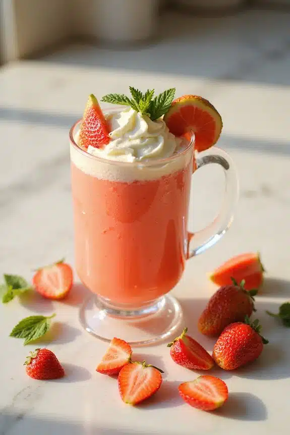 Tipps für die Präsentation von tropischen Smoothies