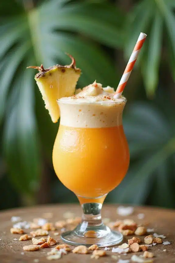 Tipps für die Präsentation von tropischen Smoothies