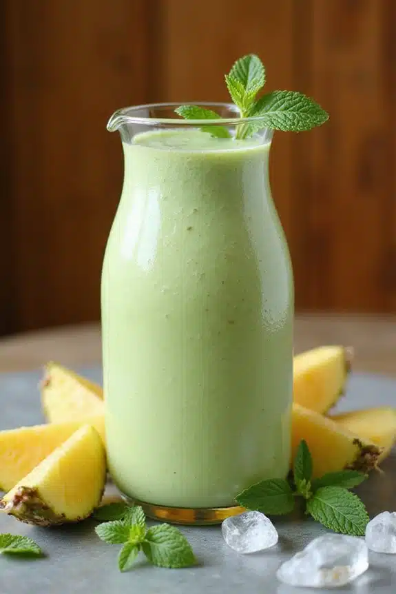 Tipps für die Präsentation von tropischen Smoothies