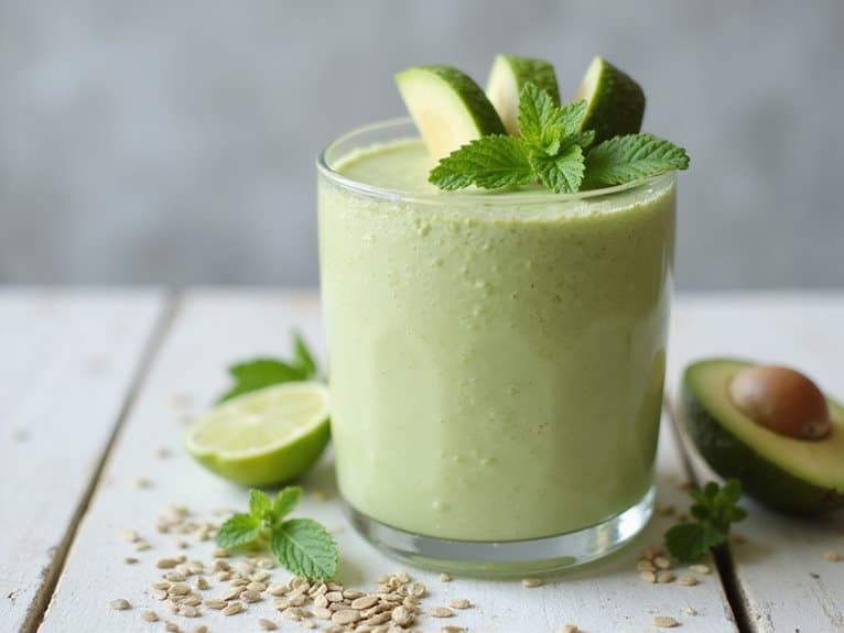veganes Avocado-Smoothie-Rezept