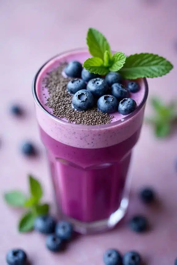 lebendiger Smoothie zur Stärkung