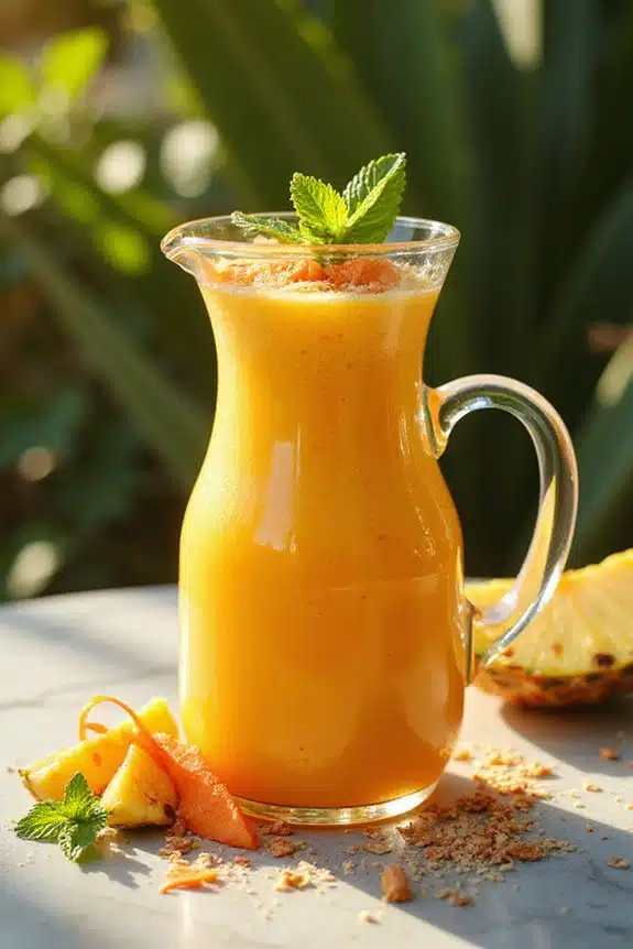 lebendige Smoothie-Präsentationsideen