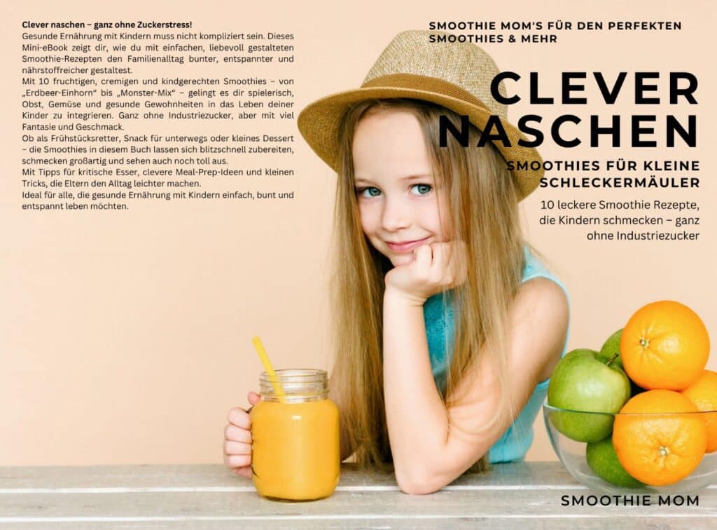 Clever naschen mit Smoothies für Kinder 1 Clever naschen mit Smoothies für Kinder