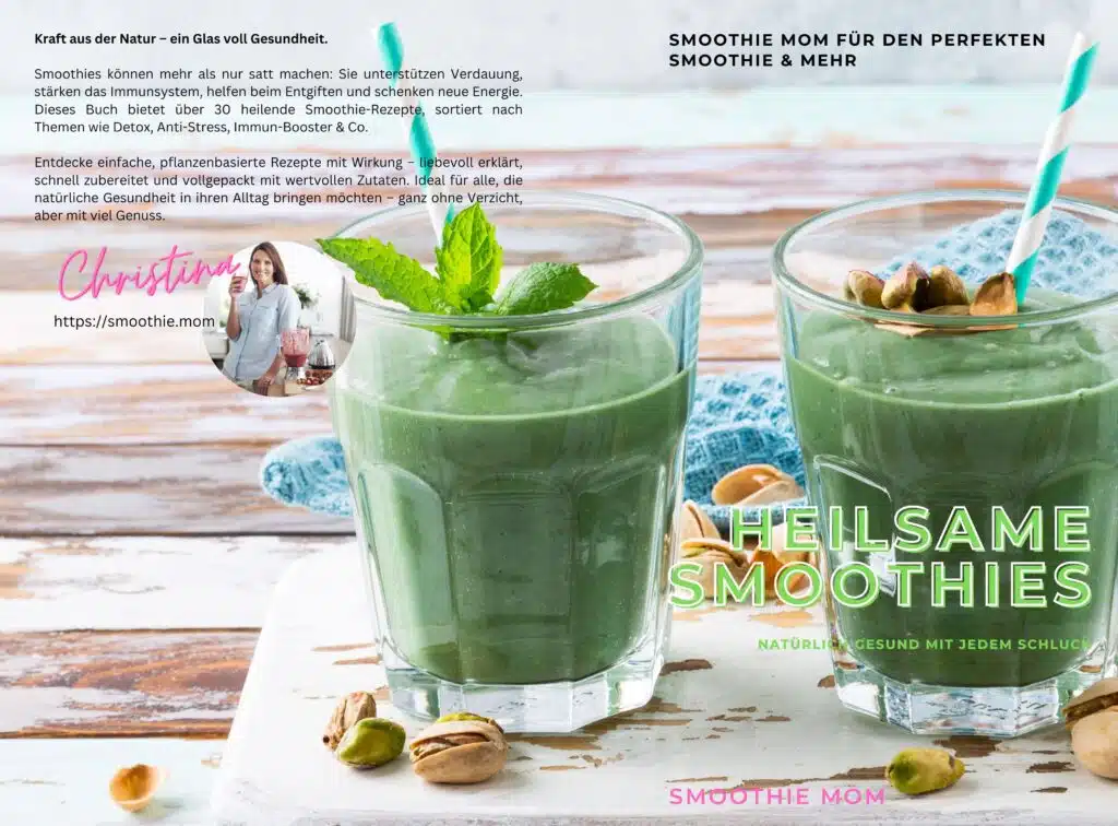Heilsame Smoothies für kleine Wohlfühlmomente 1 Heilende Smoothie Cover